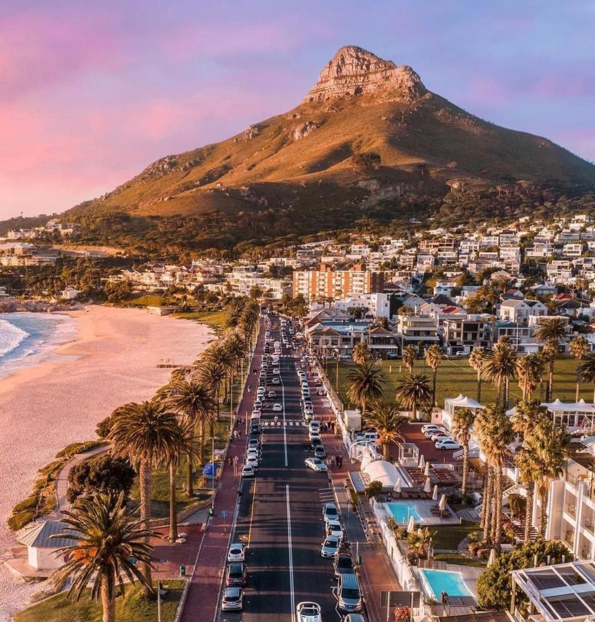 Blue Views Penthouse Beachfront Apartment With Pool Cape Town Luaran gambar