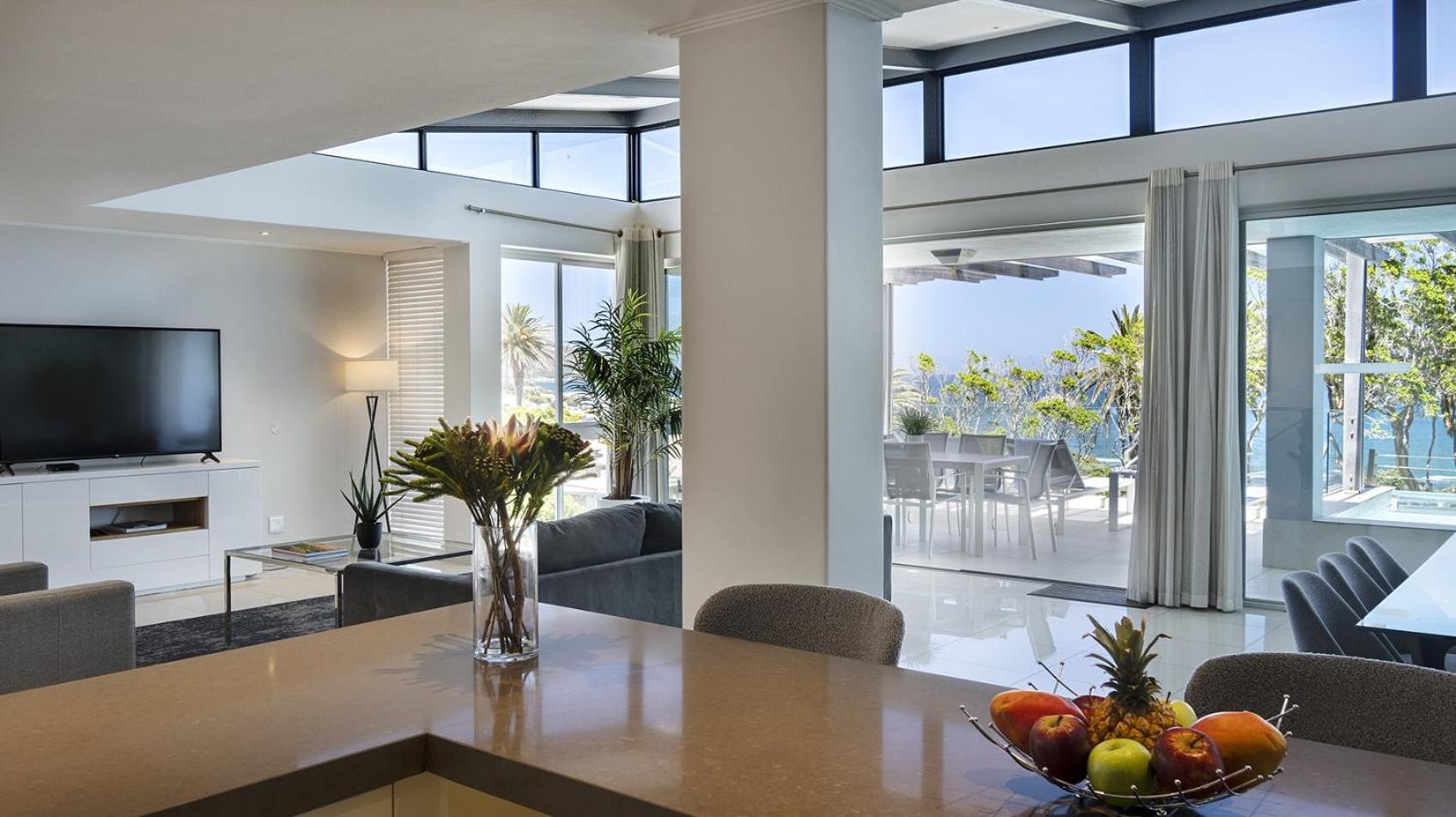 Blue Views Penthouse Beachfront Apartment With Pool Cape Town Luaran gambar