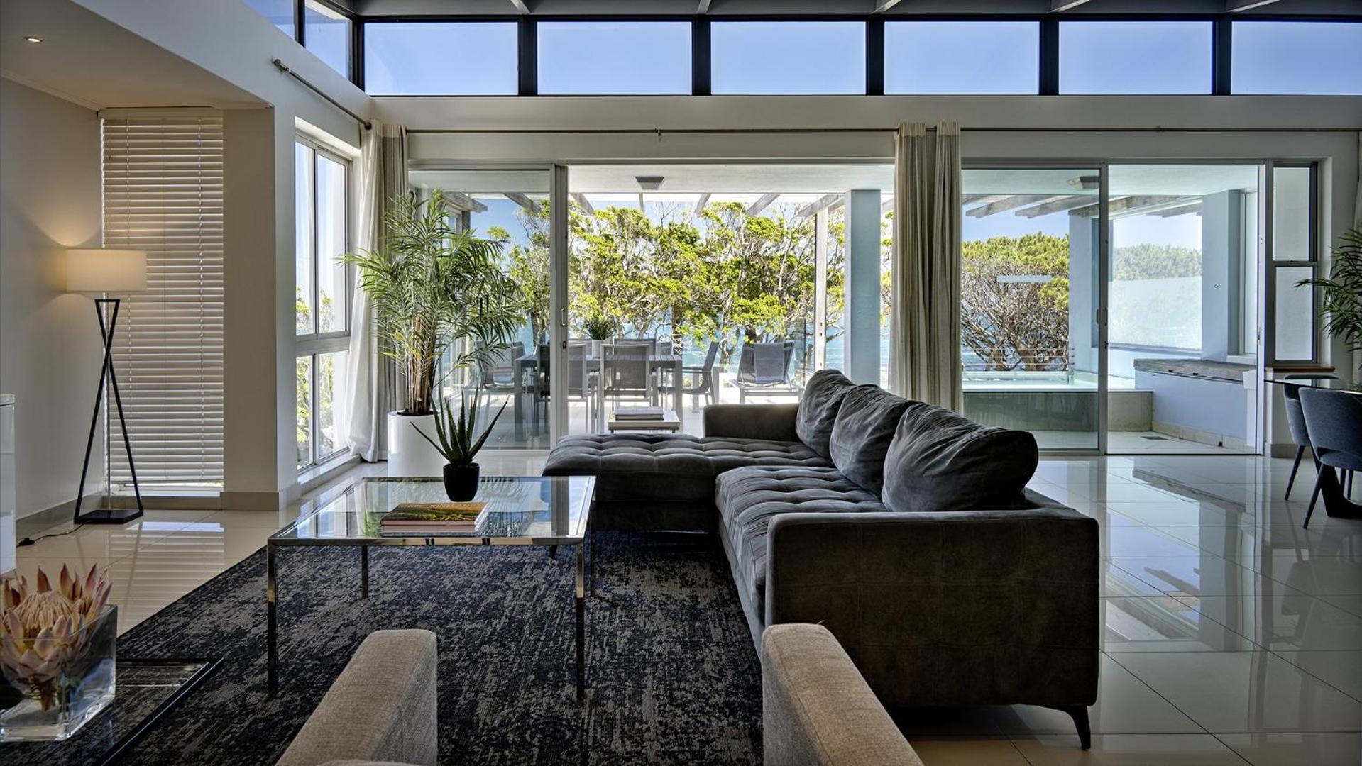 Blue Views Penthouse Beachfront Apartment With Pool Cape Town Luaran gambar