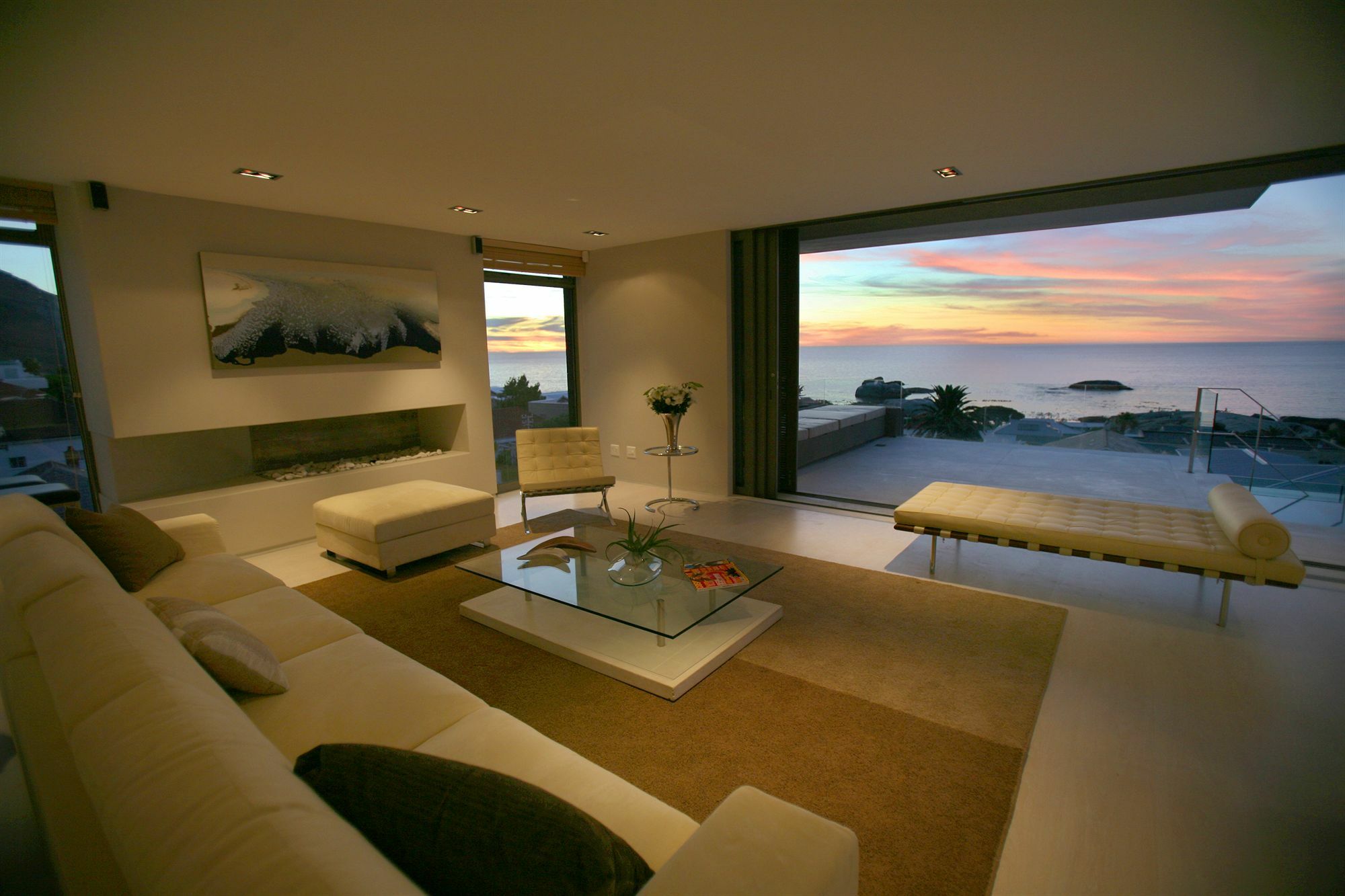 Blue Views Penthouse Beachfront Apartment With Pool Cape Town Luaran gambar