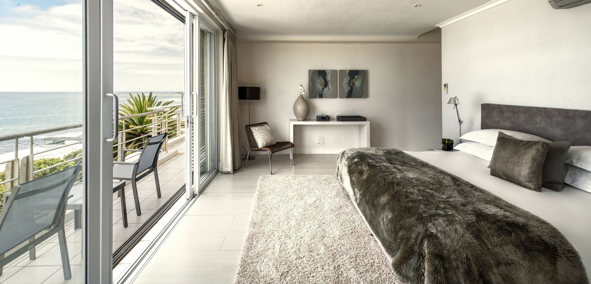 Blue Views Penthouse Beachfront Apartment With Pool Cape Town Luaran gambar