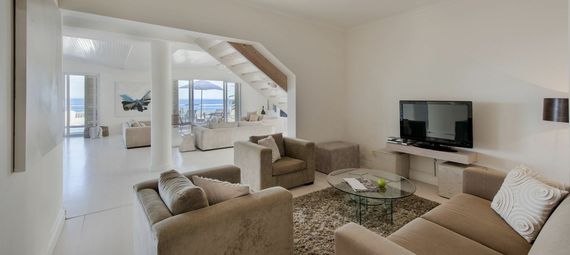 Blue Views Penthouse Beachfront Apartment With Pool Cape Town Luaran gambar