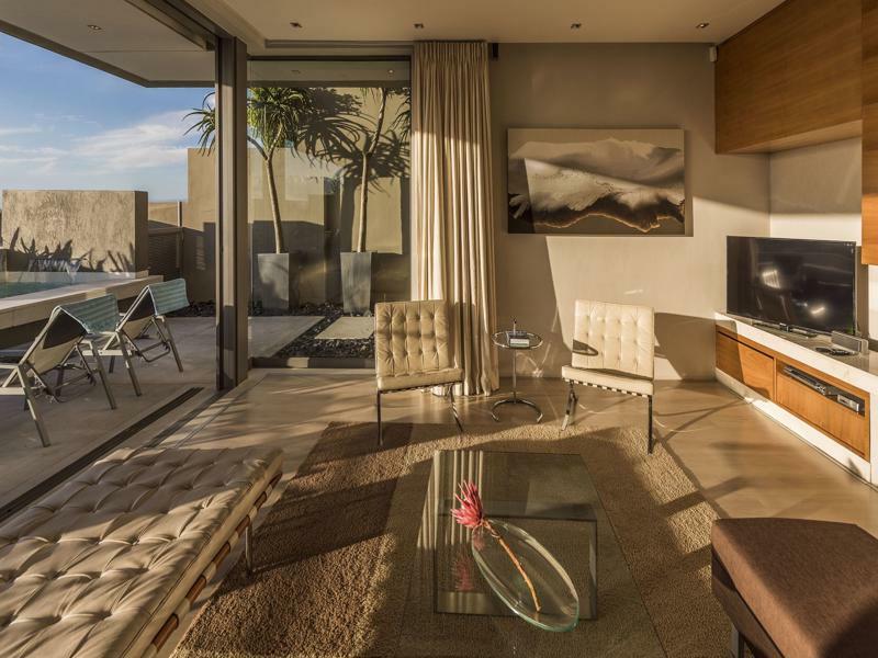 Blue Views Penthouse Beachfront Apartment With Pool Cape Town Luaran gambar